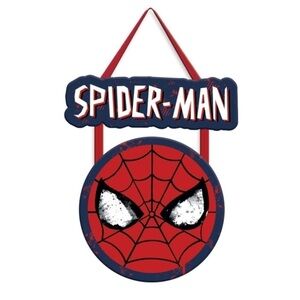 Spiderman Grunge Icon 6.5 x 11.5 Hanging Sign